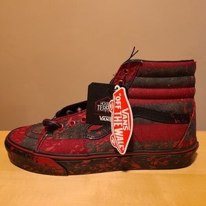 Vans x House of Terror sk8-hi Nightmare on Elm Street